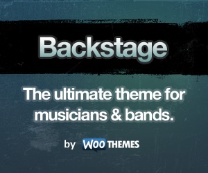 Backstage WordPress theme
