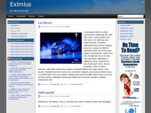 Best WordPress theme Eximius Best WordPress theme Eximius