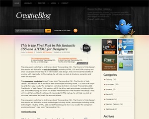 BlackPower theme WordPress by Skinpress.com