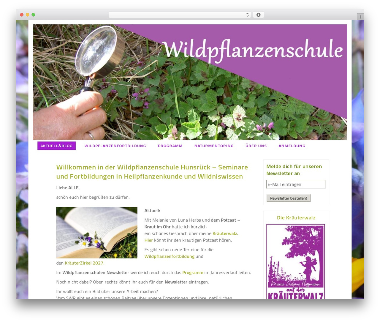 Bootstrap Basic WordPress theme free download - wildpflanzenschule.com