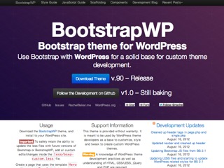 BootstrapWP WordPress theme
