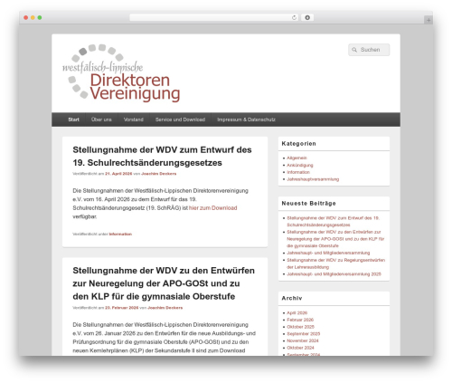 Catch Box free WordPress theme - westfaelische-direktorenvereinigung.de