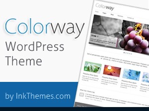 ColorWay Theme Pro WordPress gallery theme