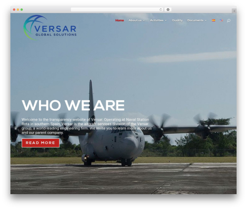 Divi premium WordPress theme - lbas-transparencia.com