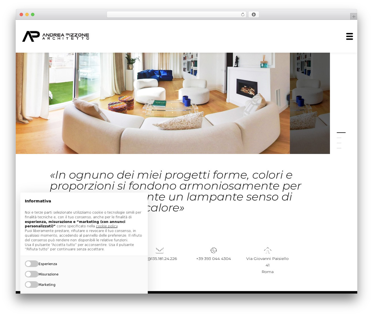 Divi WordPress theme - andreapizzone.com Divi WordPress theme - andreapizzone.com