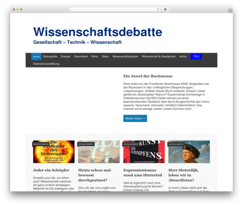 Annie (annie) free WordPress plugin - wissenschaftsdebatte.de Annie (annie) free WordPress plugin - wissenschaftsdebatte.de