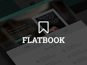 FlatBook business WordPress theme