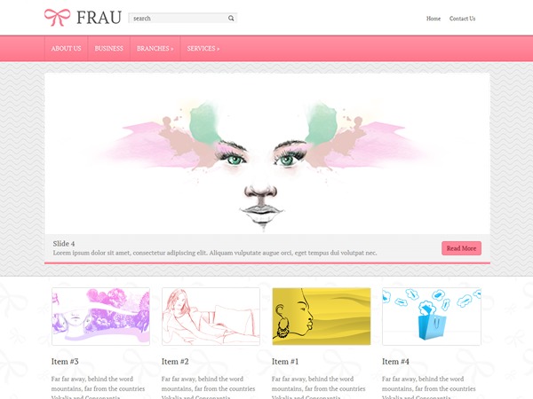 Frau theme WordPress Frau theme WordPress