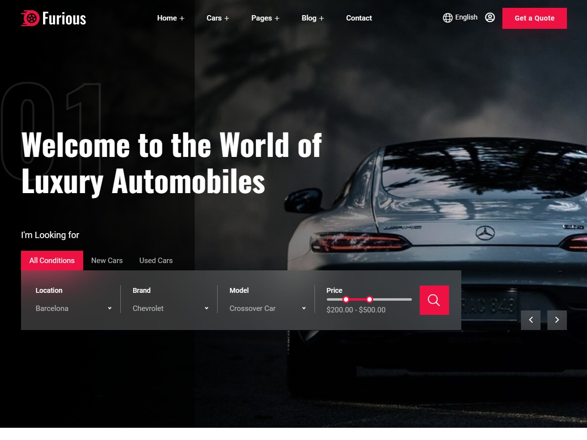 Furious theme WordPress Furious theme WordPress