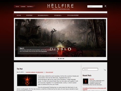 HellFire WP theme HellFire WP theme
