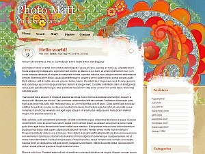 Matala WordPress gallery theme