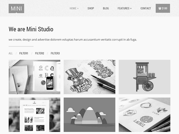 Mini Theme theme WordPress by liviu_cerchez