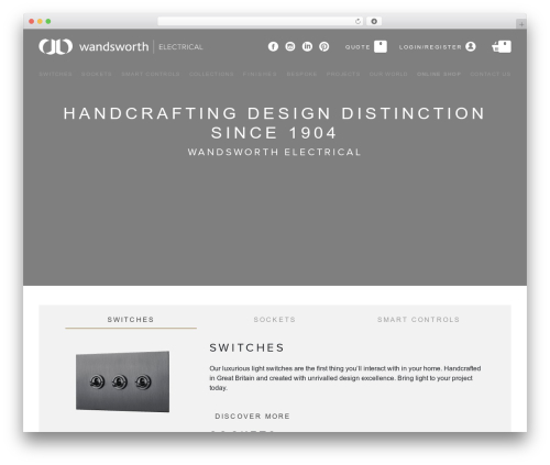 Theme WordPress Inspired Base Theme - wandsworthelectrical.com