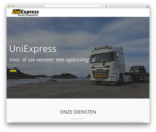 TESSERACT WordPress theme - uniexpress.nl
