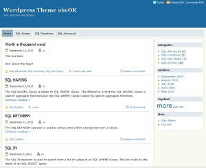 Theme WordPress abcOK