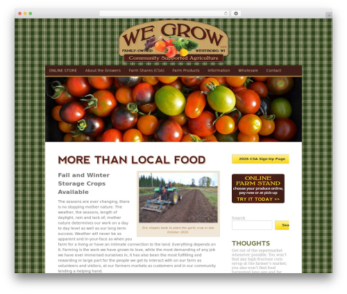 Theme WordPress Mace - wegrowfoods.com