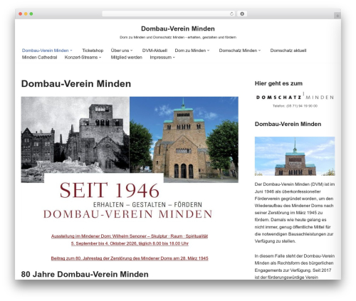 Vgw metis WordPress plugin - dombauverein-minden.de