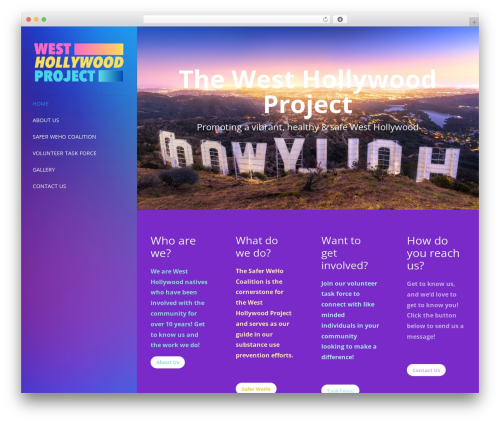 Theme WordPress Optimizer PRO - wehoproject.org