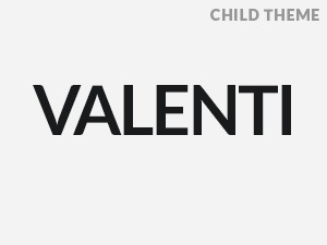 Valenti Child WordPress template