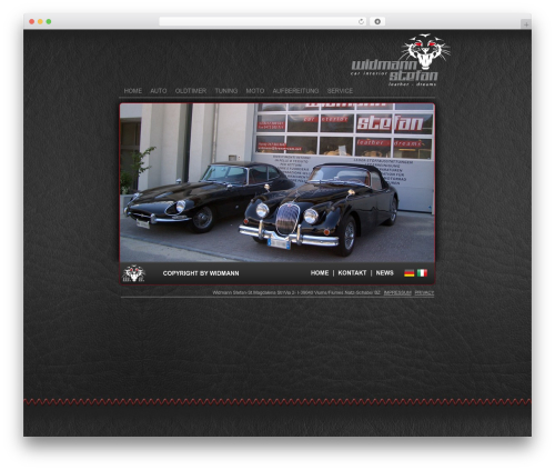 Widmann WordPress theme - widmann.bz