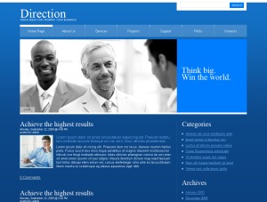 WordPress Theme 1011 WordPress theme