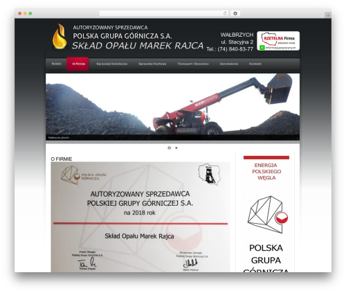 WordPress Theme 981 theme WordPress - wegiel-rajca.pl