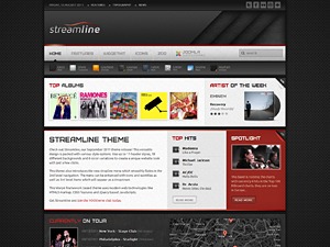 WordPress theme Streamline