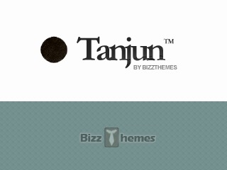 WordPress theme Tanjun by BizzThemes