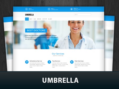 WordPress theme Umbrella