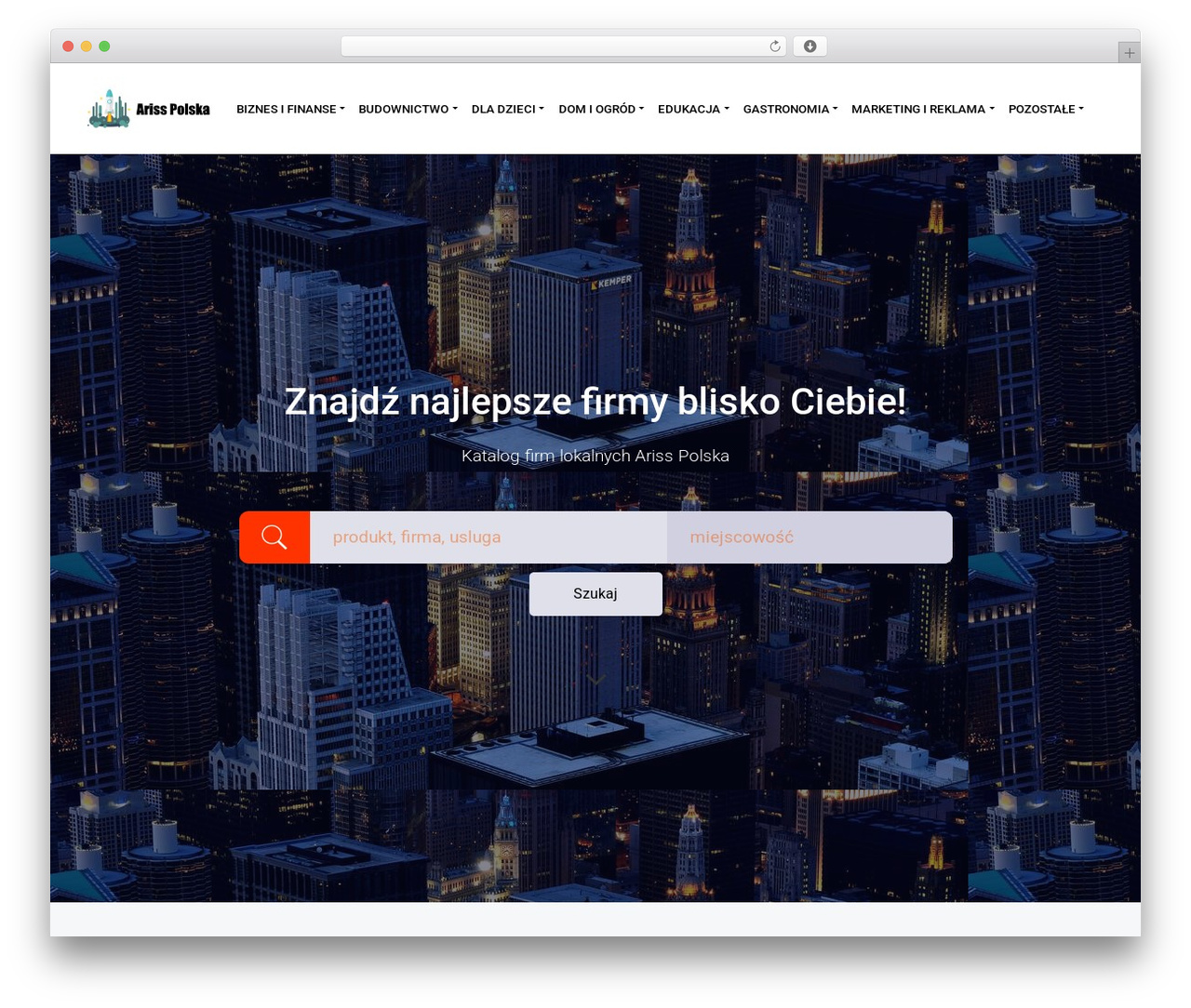 WP Bootstrap Starter WordPress theme - arisspolska.info
