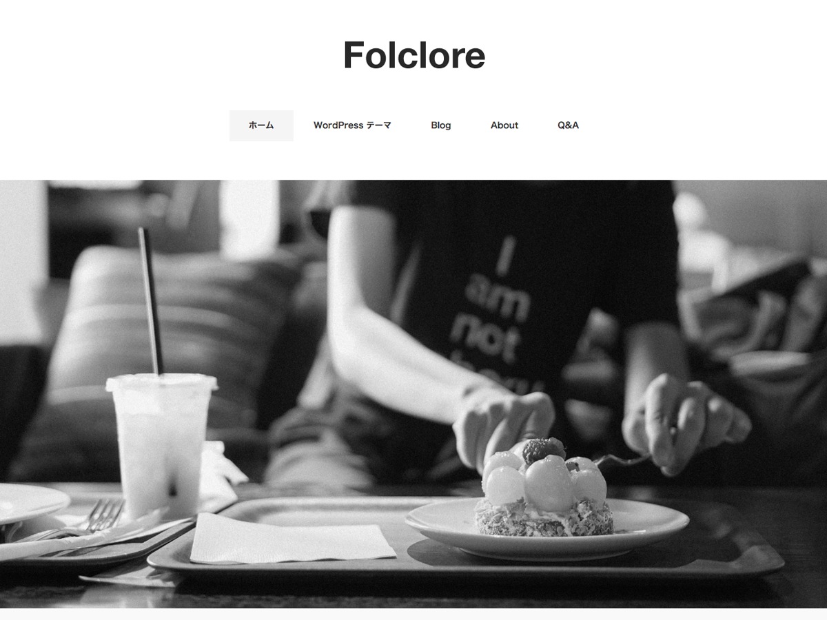 WP theme Folclore