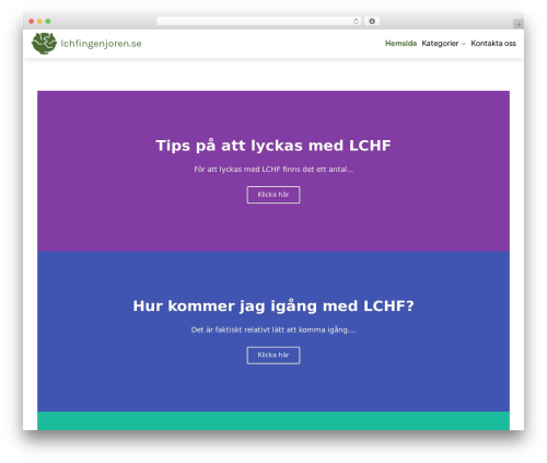 eCommerce Plus WordPress shop theme - lchfingenjoren.se