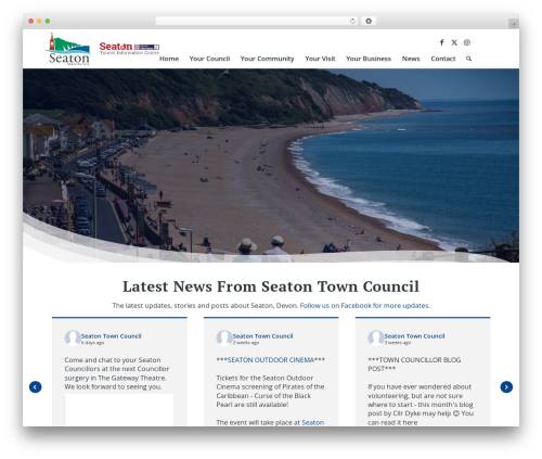 Blaze installer WordPress plugin - seaton.gov.uk