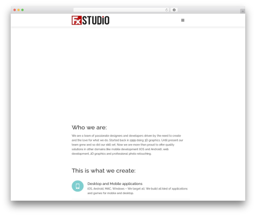 FlipBox WordPress theme - fx-studio.ro