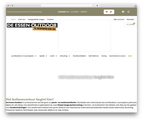 Country restrictions for woocommerce WordPress plugin - essenoutdoor.nl