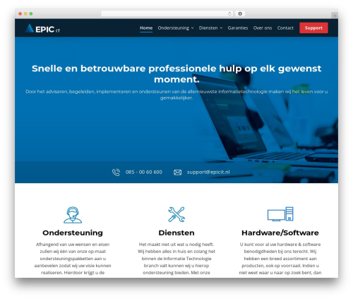 Nexttheme theme WordPress - epicit.nl