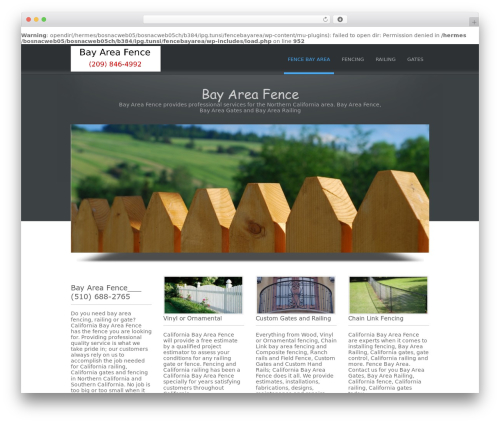 Simplify theme WordPress free - fencebayarea.com