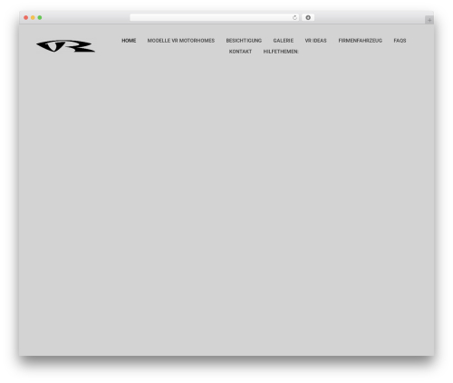 Visual portfolio pro WordPress plugin - vr-motorhomes.de