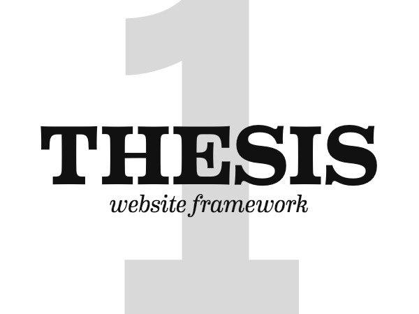 Thesis WordPress theme Thesis WordPress theme