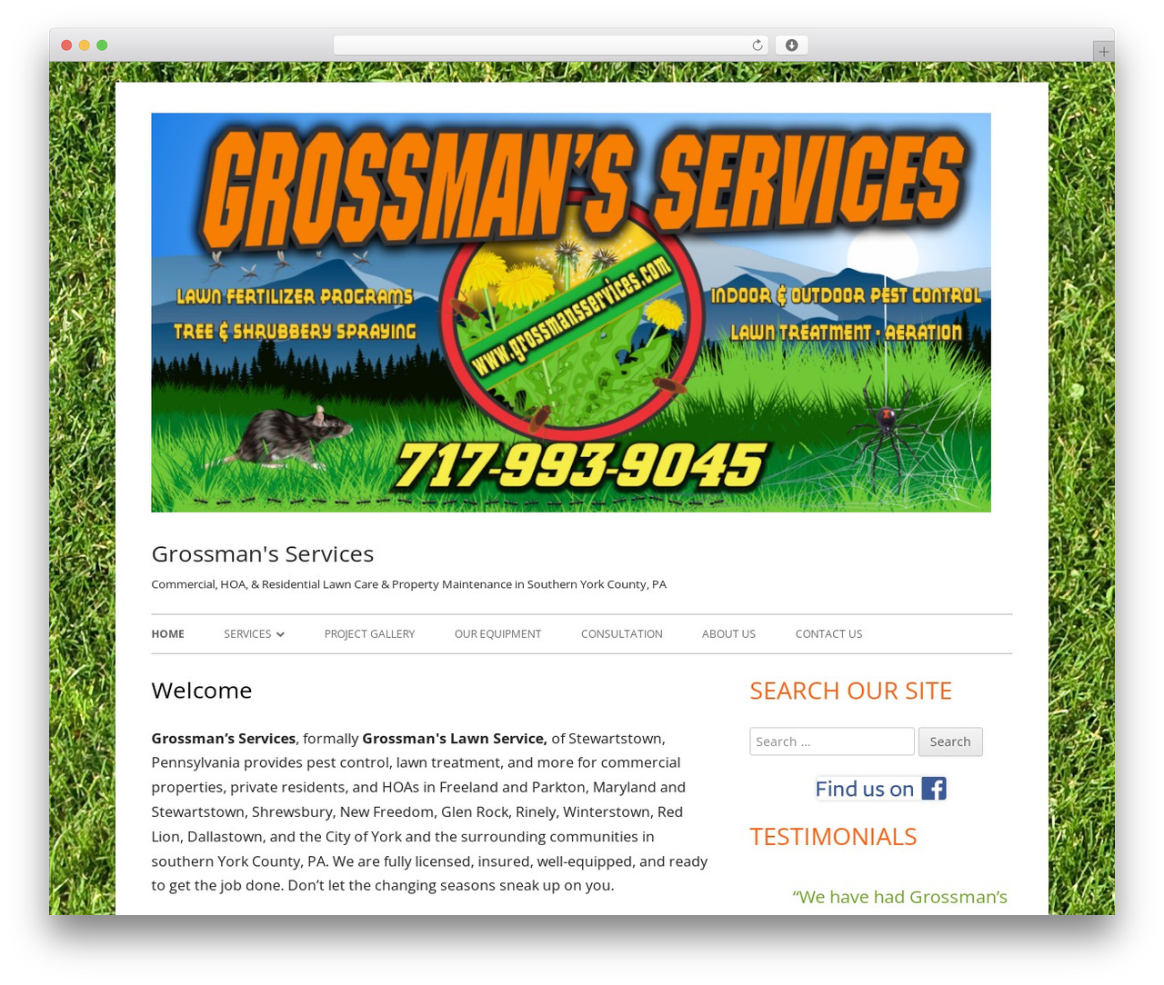 Tiny Framework WordPress website theme - grossmansservices.com Tiny Framework WordPress website theme - grossmansservices.com