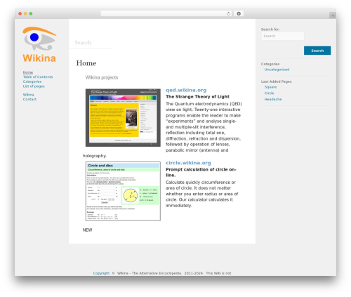 Wikiwp Template Wordpress Free By Chereshka Florian Steller Page 2