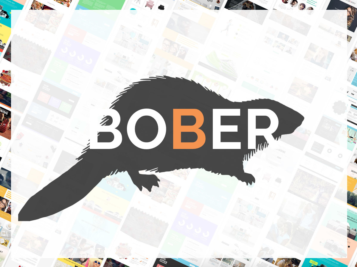 WordPress theme Bober