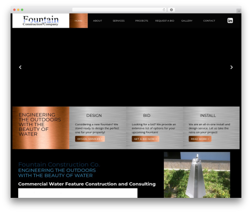 WordPress theme PWM Custom Theme - fountain-construction.com