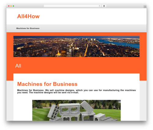 zeeFocus theme WordPress - all4how.com zeeFocus theme WordPress - all4how.com