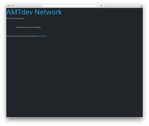 Best WordPress theme thm.amtdev - amt70.com