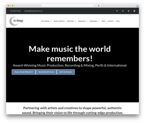 Hello Elementor WordPress theme download - artisanmusic.com.au