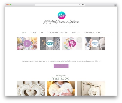 Market Theme theme WordPress - awellpurposedwoman.com