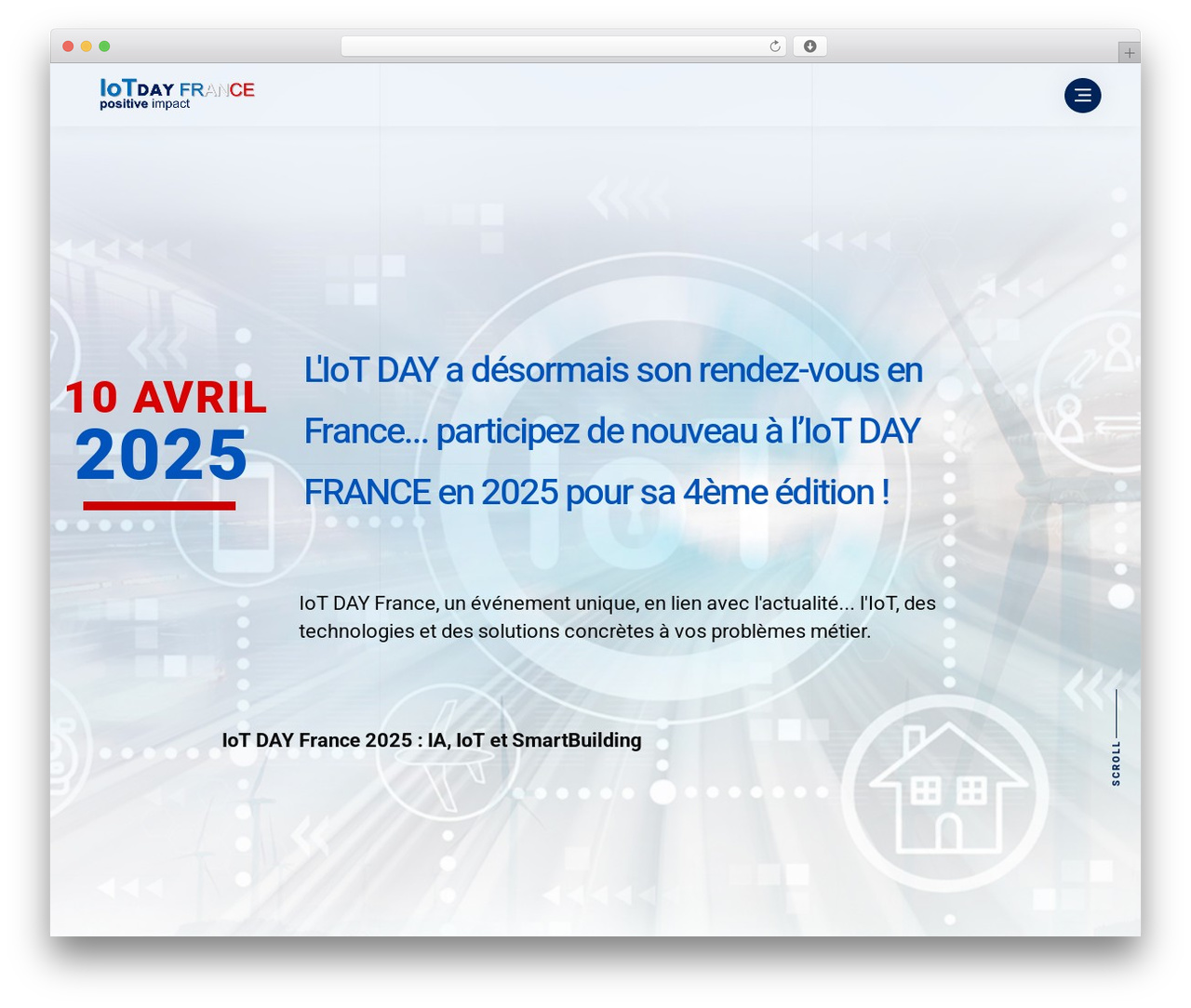 Textron WordPress theme - iotdayfrance.org