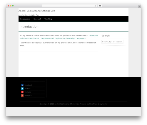 WordPress theme EzyReader - avasilateanu.ro WordPress theme EzyReader - avasilateanu.ro