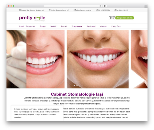 Denta WordPress theme - prettysmile.ro Denta WordPress theme - prettysmile.ro
